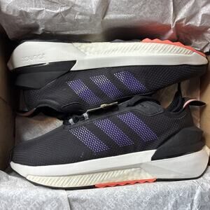 Adidas AVRYN Running Shoe Black/Coral Fusion ID9423 Men's Size 4.5 Women’s 5.5